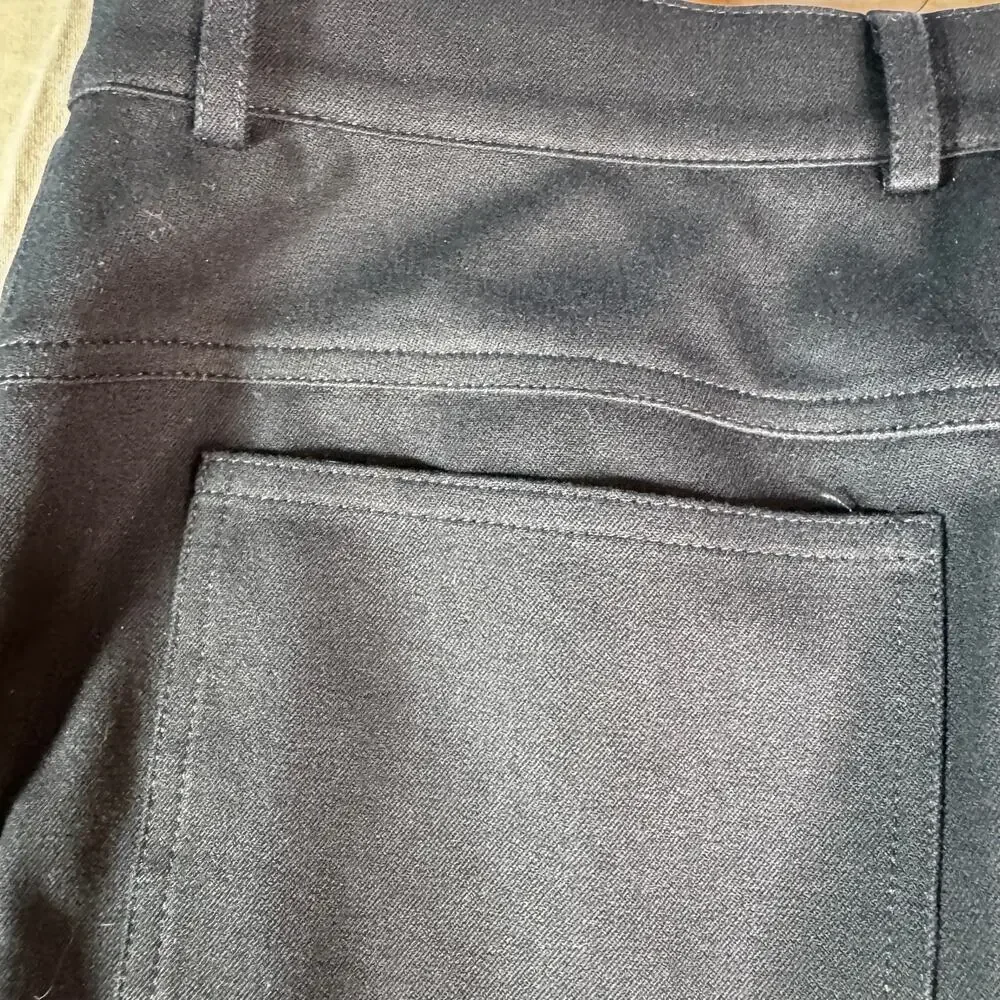 St. John Sport by Marie Gray Women's sz 12 Five Pocket Black Pant Stretch